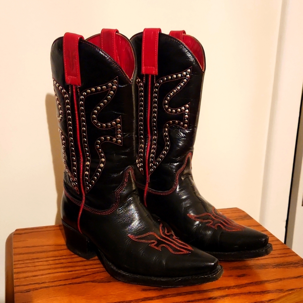 Frye cowboy boots